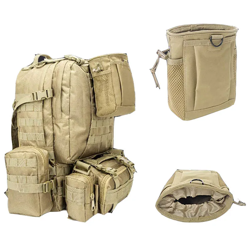 

Molle Camouflage Tactical Leisure Sports Bag Waterproof Mountaineering Bag Hunting Tool
