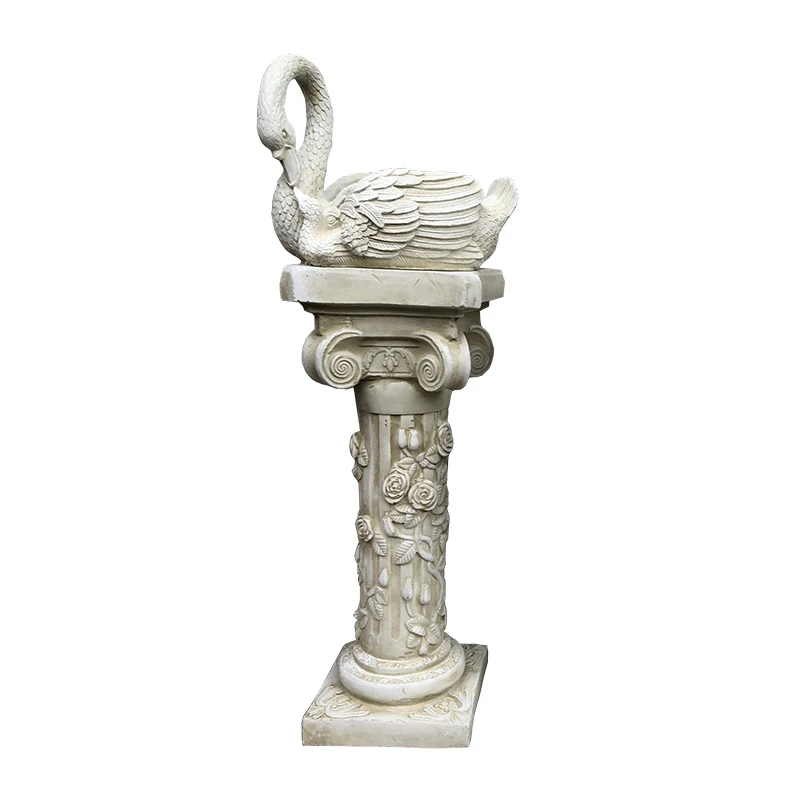 

Цветочные горшки с римскими столбами, уличные украшения для двора и сада, большие цветочные горшки для виллы