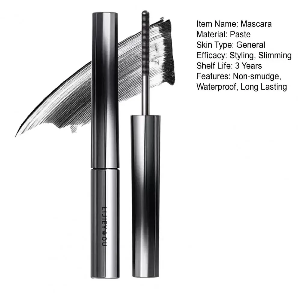 3D Curling Lash Mascara Non-Smudge Long Lasting Extension Eyelashes Setting Waterproof Liquid Mascara Makeup Tool