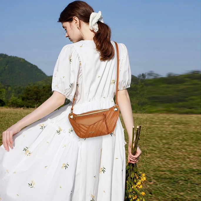 

Женские сумки через плечо BE SMART, вечерняя сумка из искусственной кожи, сумка-хобо на ремне с вышивкой, модная нагрудная сумка для покупок