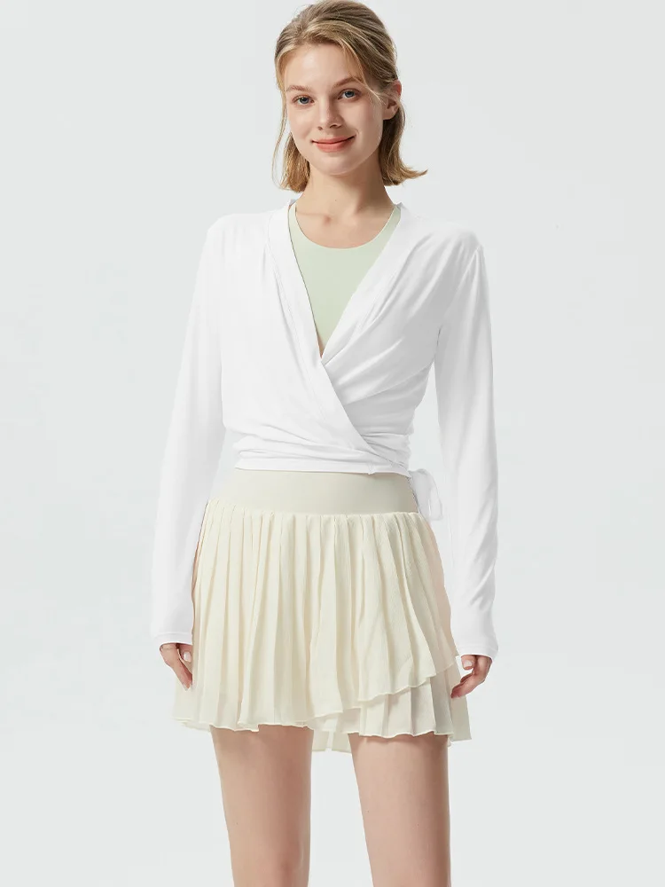 Yoga Women Crossover Strap Long Sleeve 3