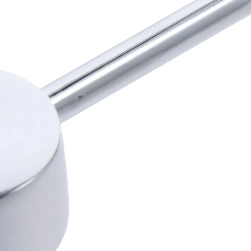 Zinc Alloy Single Lever Faucet Handle Durable Chrome 110mm Water Heater Lever Silver Shower Head Switch Handle Worker