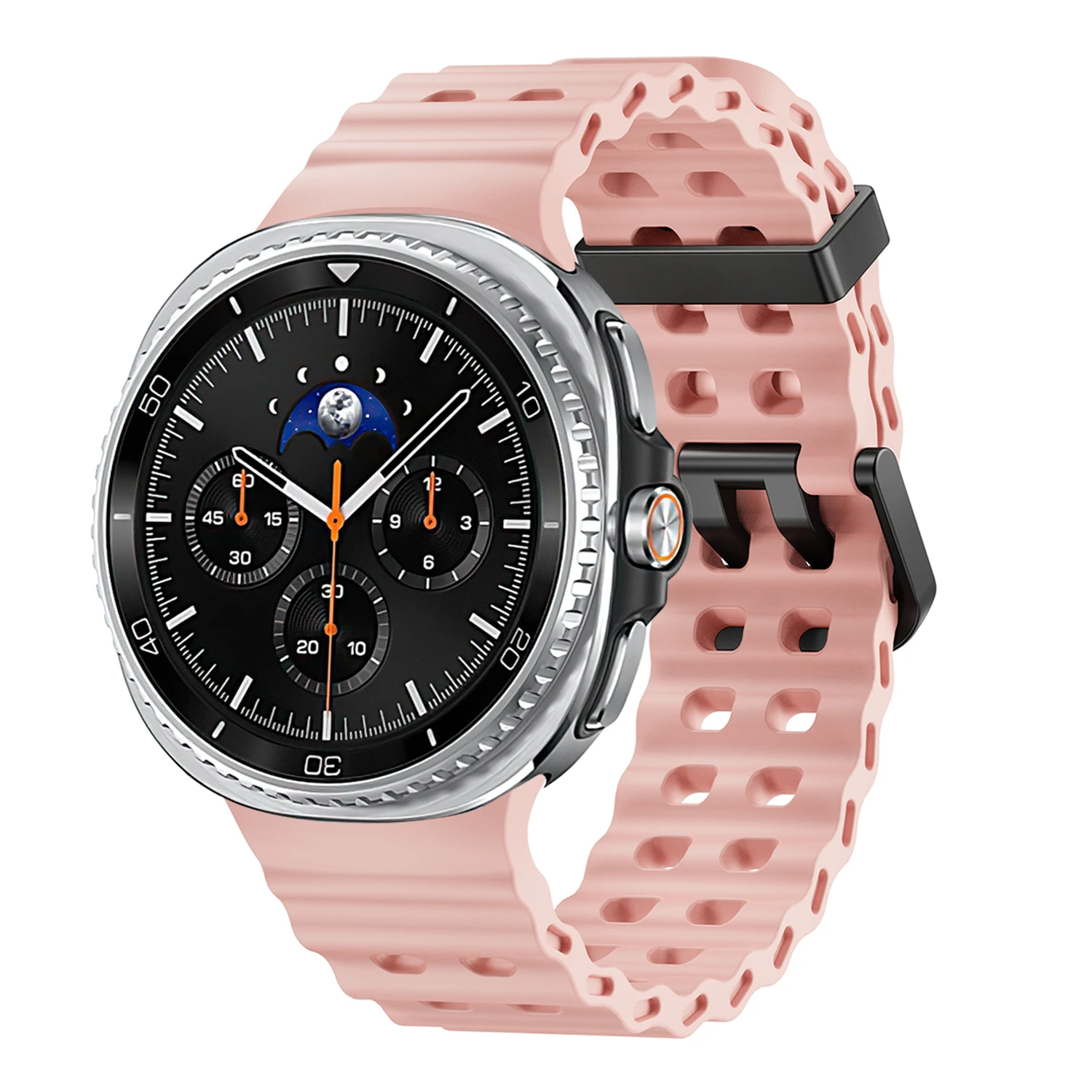 Premium Silicone Watchband for Samsung Galaxy Watch - Marine Blue