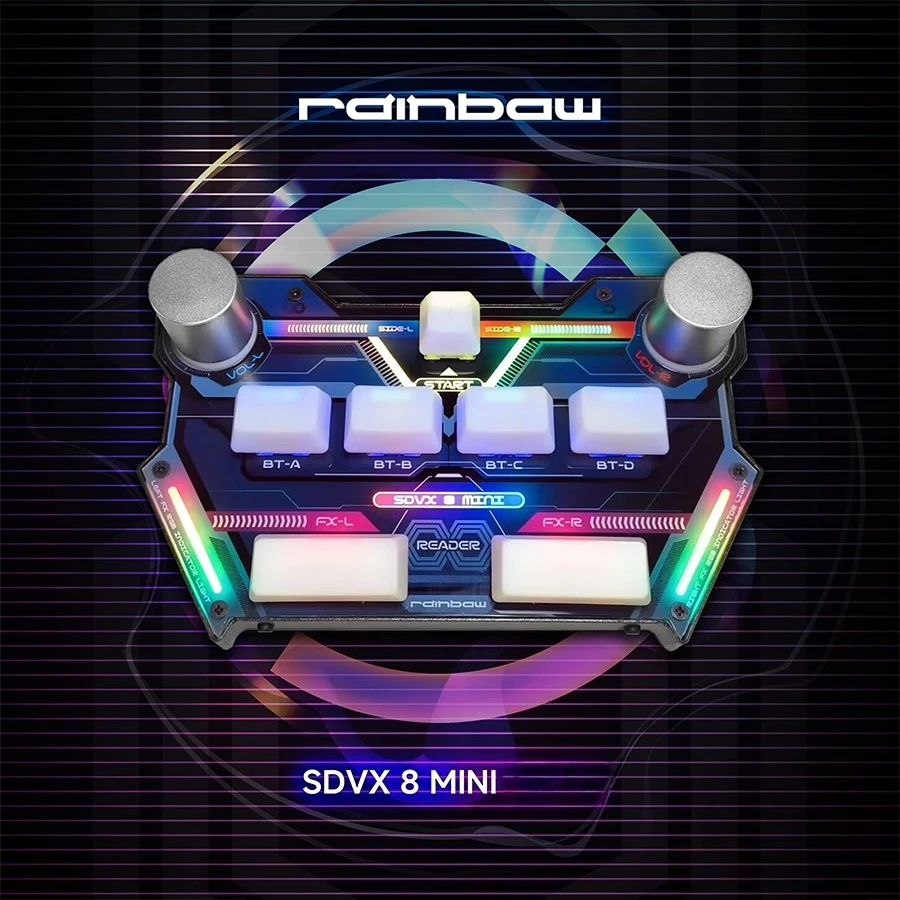 포켓 볼텍스 SDVX 컨트롤러, 아케이드 콘솔 미니, 사운드 볼텍스 조이스틱, 음악 리듬 게임 컨트롤러, Osu Maina, Taiko용