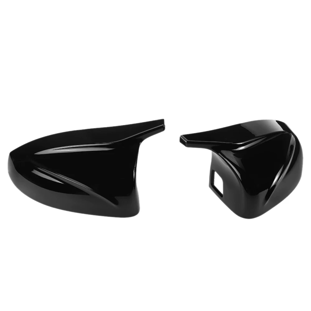 

Black Car Side Mirror Cover Rear View Mirror Direct Replace Cap for-Audi A3 8V S3 RS3 2014-2020 with Lane Assist