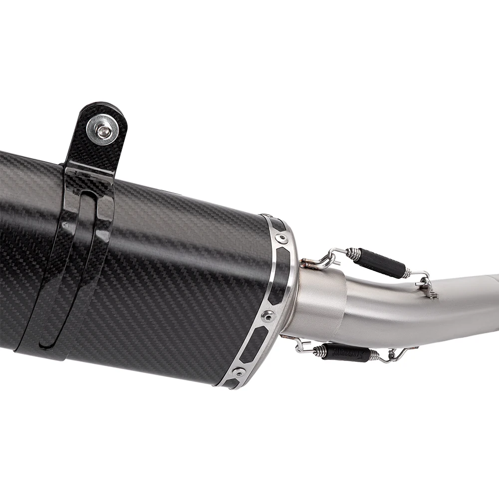 For MT09 MT09SP FZ09 2021-2023 Motorcycle Exhaust Pipe Full System M1 Stainless Steel - - Racext 23