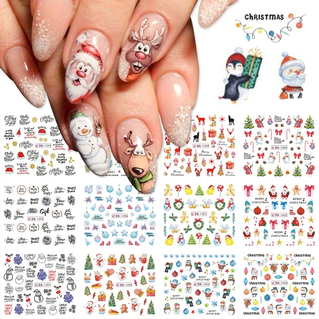 124 Pegatinas y Stickers para Uñas con brillos y figuras – Información  imágenes