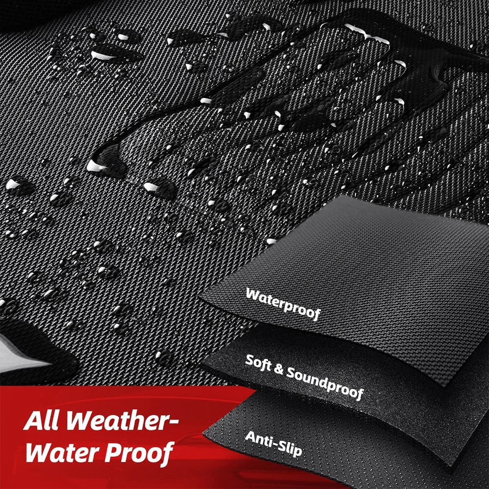 XPE Floor Mats LHD RHD All Weather Anti-slip Waterproof Trunk Mat Cargo Liners Accessories for Tesla Model 3 Highland floor mat car floor mats floor mats
