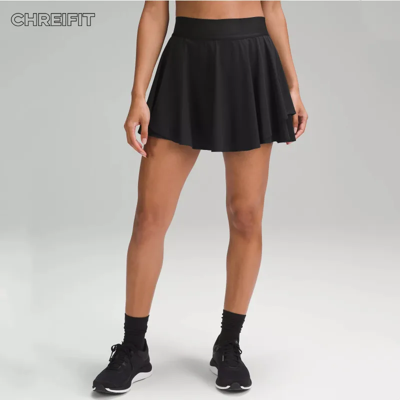Sports Court Rival High-Rise Skirt Designed for Running Shorts Lightweight Lycra Has a Cool Tennis Skirts Pocket Liner