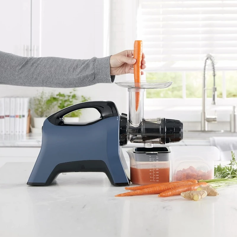 Celery Juicer and Nutrition System Masticating Juicer, Cold Press Juicer Machine for Celery with Adjustable Dial, 200-Watt