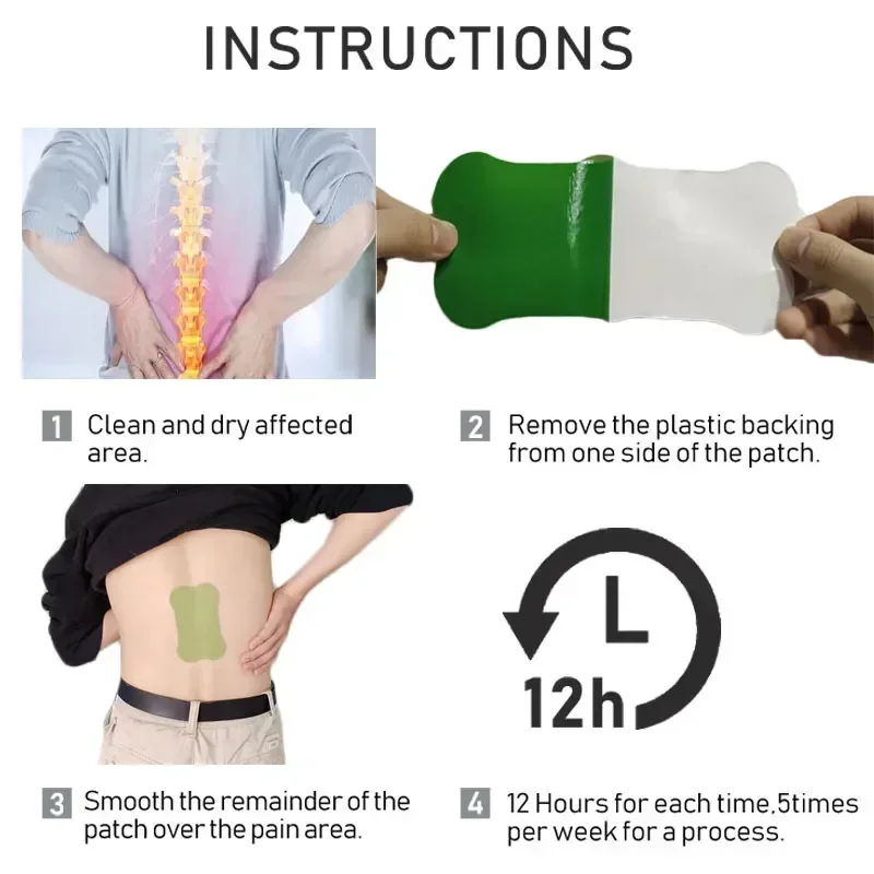 32/40pcs Moxibustion Patch For Back Moxibustion Sticker For Neck Mugwort Heat Patches Wormwood Pads Knee Shoulder Waist Hand