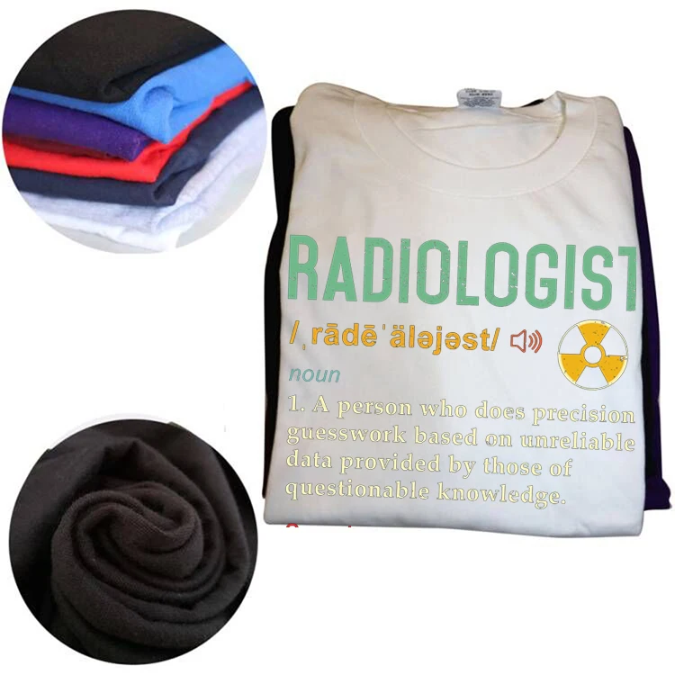 Retro Radiology Technologist T-shirt For Men Rad Tech Graphic_voghion.com