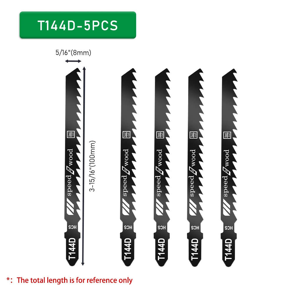 LAVIE Sägeblätter Schneidwerkzeug T111C T144D T244D T118A T118B Für Weichholz Für Holz Kunststoff Bodenzähne Reciprocating – Detail 11