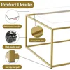 Small Square Coffee Table for Living Room,Simple Modern Center Tables for Small Spaces,Living Room Tea Tables Easy Assembly 5