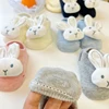 Cartoon Rabbit Baby Socks Cute Animal Doll Newborn Floor Sock Korean Solid Color Infant Toddler Boy Girls Ankle Socks 5