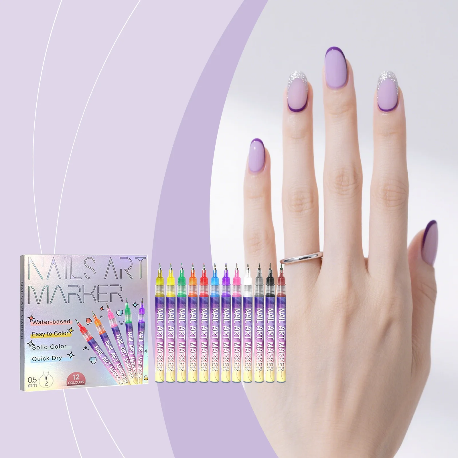 Stackable Nail Art Markers 2