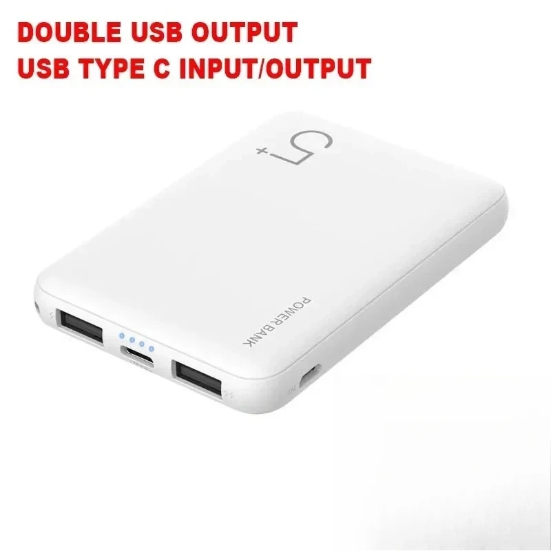 White Type C 5000mAh