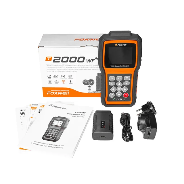 FOXWELL T2000 WF TPMS Diagnostic Tool for Car Tire Pressure Monitor System Programming Diagnosis Sensors Program PK T2000 pro 6