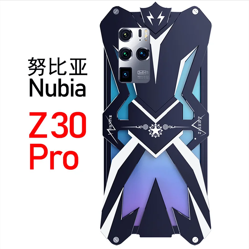 

Оригинальные Роскошные прочные металлические алюминиевые Чехлы для мобильных телефонов Zimon с изображением Тора для Nubia Z40 Z40S Z30 Pro