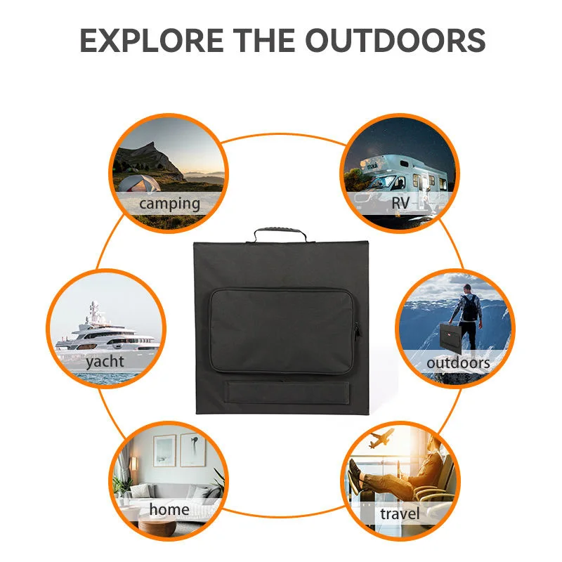YYHC-Portable Foldable Solar Panel Battery Charger USB Phone Charger