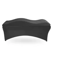 Wholesale curved lashbed topper memory foam mattress eyelash beauty salon lash bed 1