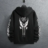 2025 flambant neuf noir sweats automne hiver mâle quotidien décontracté sportif Jogging à capuche hommes vêtements d'extérieur mode pull 2
