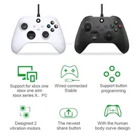 Wired Controller gamepad For XBOX ONE/Slim Host  3