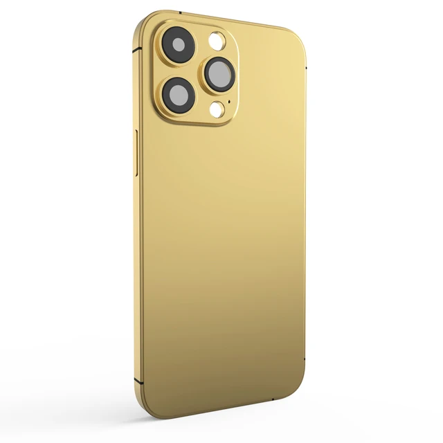 24K Gold Iphone 14 pro max case