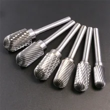 

CX Type 1pc Head Tungsten Carbide Rotary File Tool Point Burr Die Grinder Abrasive Tools Drill Milling Carving Bit Tools Set