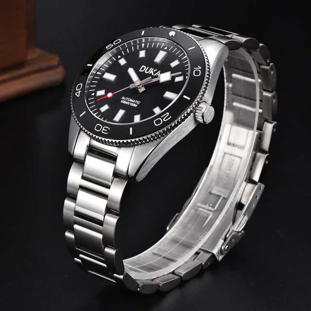시간을 우아하게 파악하는 DUKA 기계식 자동 시계