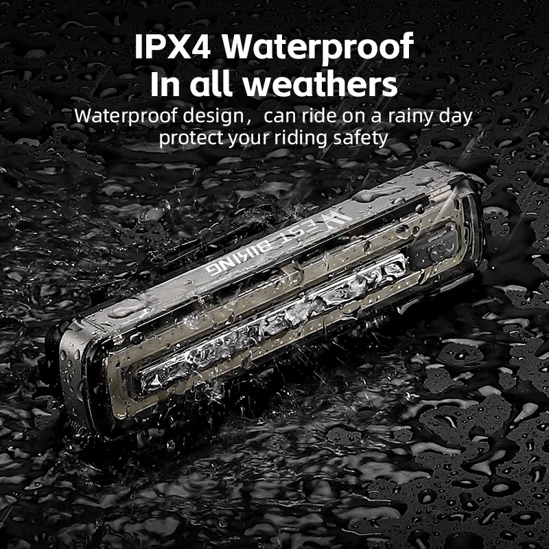 WEST BIKING Colorful Bicycle Taillight Aluminum Alloy USB Rechargeable LED Light Bar Portable Helmet Rear Light Bike Accessories