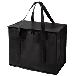 Portable Insulated Cooler Bag for Outdoor Camping and Picnics (Black 31L)