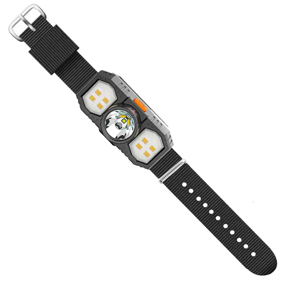 Lampe De Poignet LED Pour Course Nocturne - Multi-couleurs, Réglable, Rechargeable USB, Pour Running, Vélo, Camping