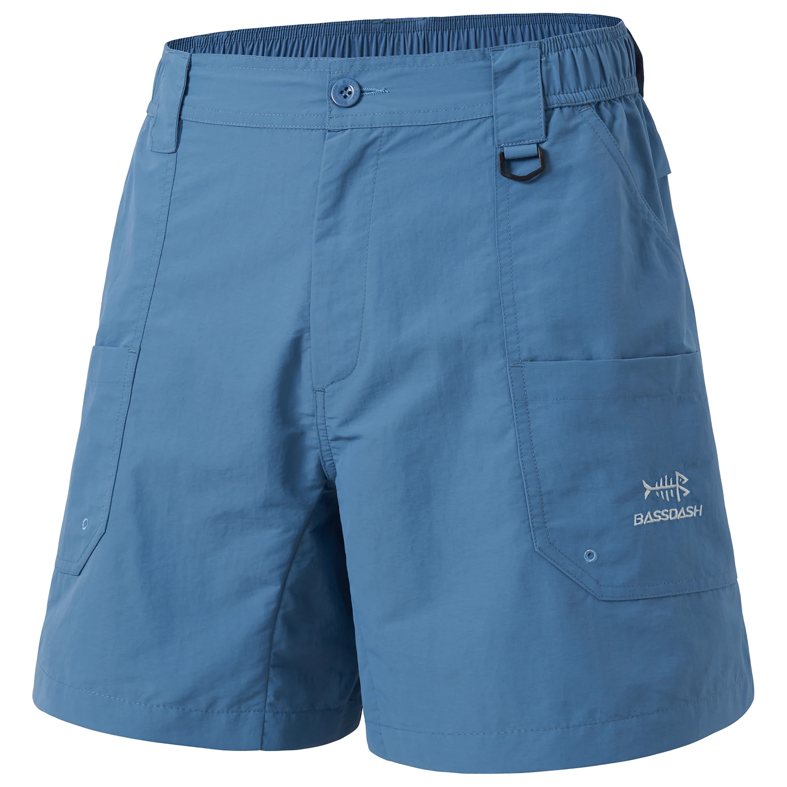 Bassdash Men's 6" Fishing Shorts UPF 50+ Water Resistant Quick Dry Hiking Cargo Shorts with Multi Pocket FS25M