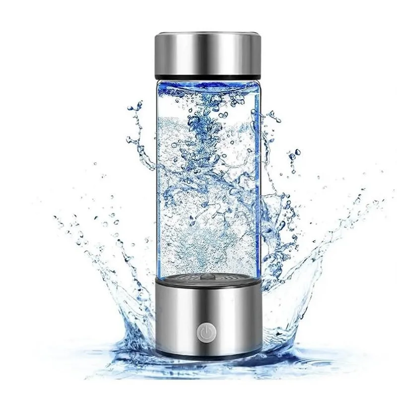 Hydrogen Water Generator Bottle 420ml Electric Hydrogen Rich Water Titanium Quality Filter Portable Antioxidant Lonizer