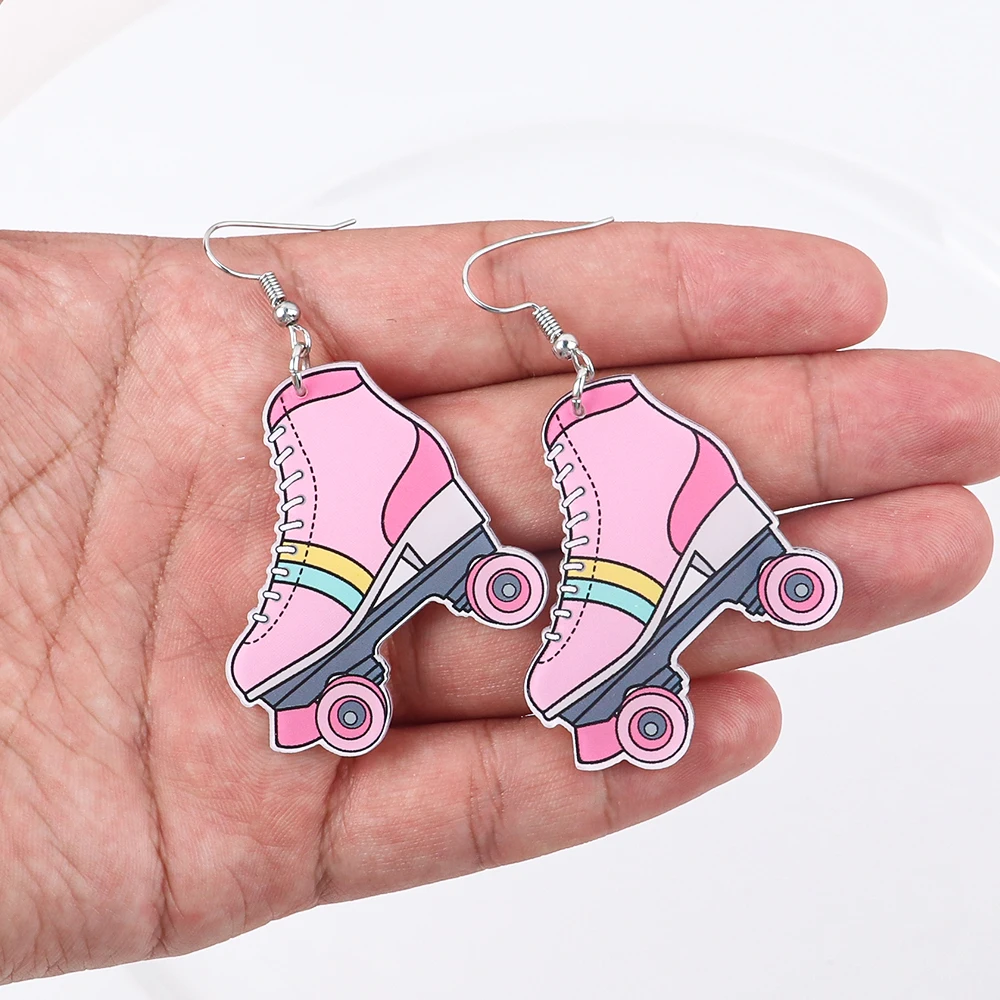 Orecchini Pendenti A Forma Di Cassetta Anni '80 - Acrilico Retrò Con Chiusura Magnetica - Gioielli Divertenti Per Donne - 4