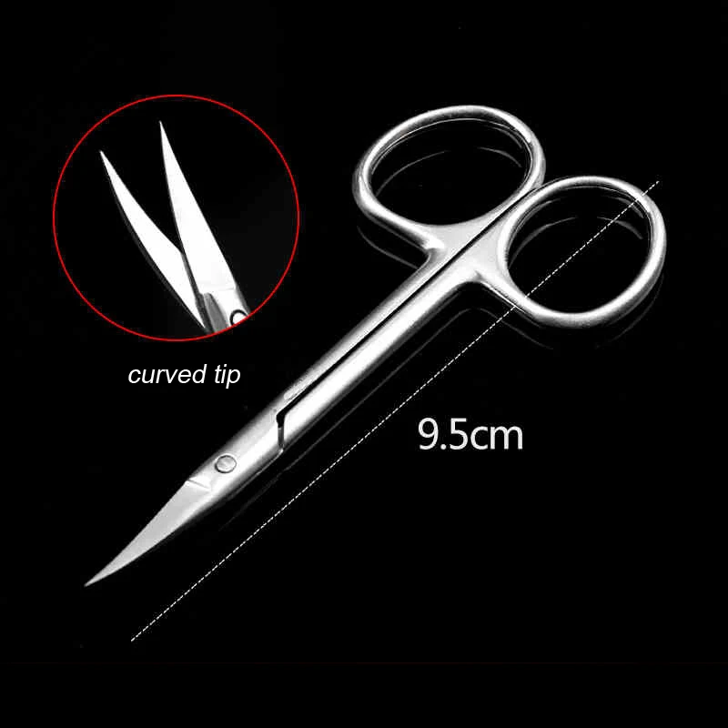 Double eyelid surgical instruments buried lines eyebrow cutting surgical cosmetic tools thread removal express scissors