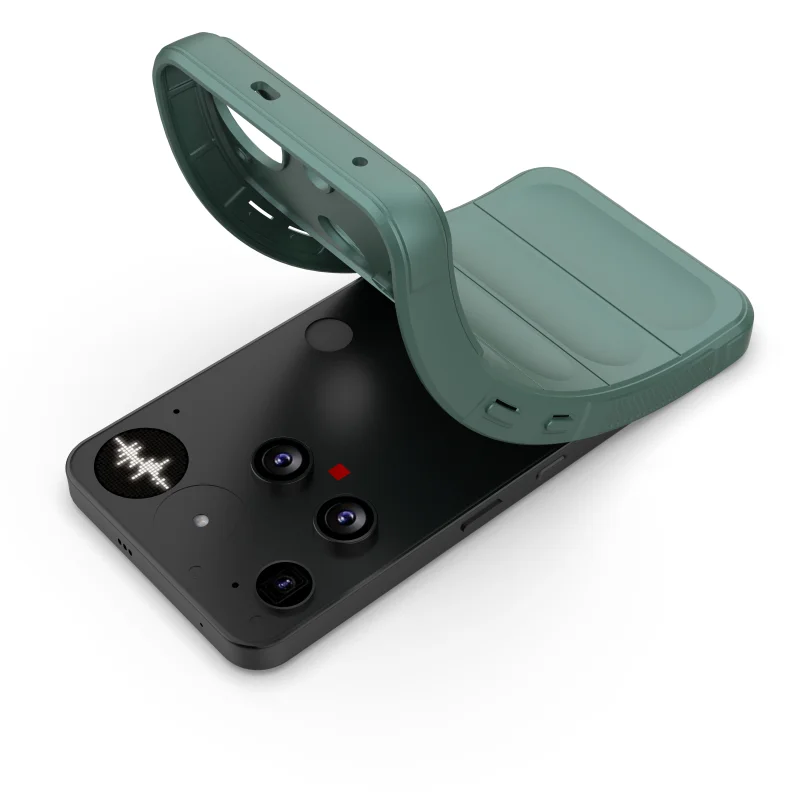 Anti-Slip Shockproof Silicone TPU Protective Back Cover