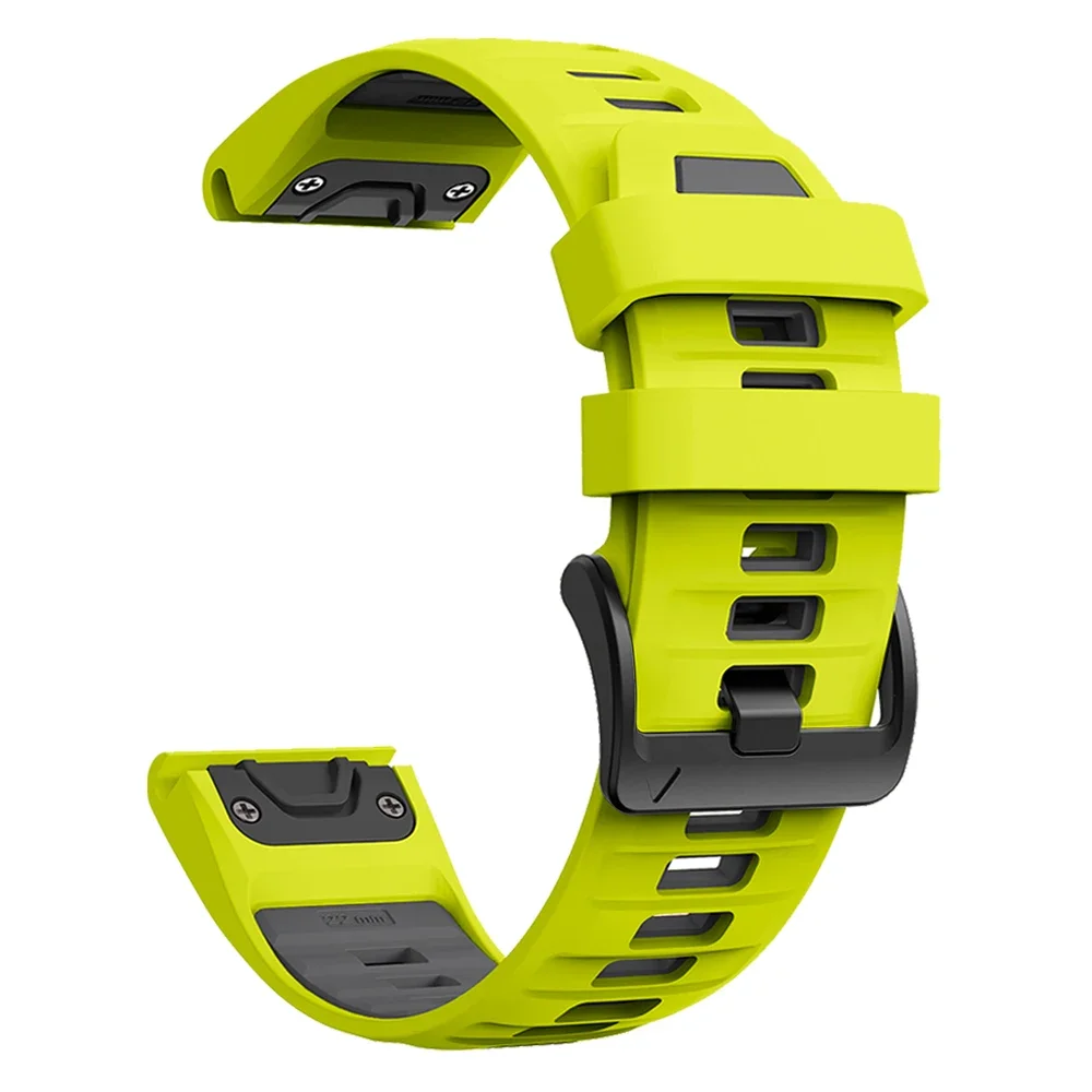 20mm QuickFit Nylon Horlogeband Garmin Fenix 8 43mm / 7S - Gekleurd Sportbandje