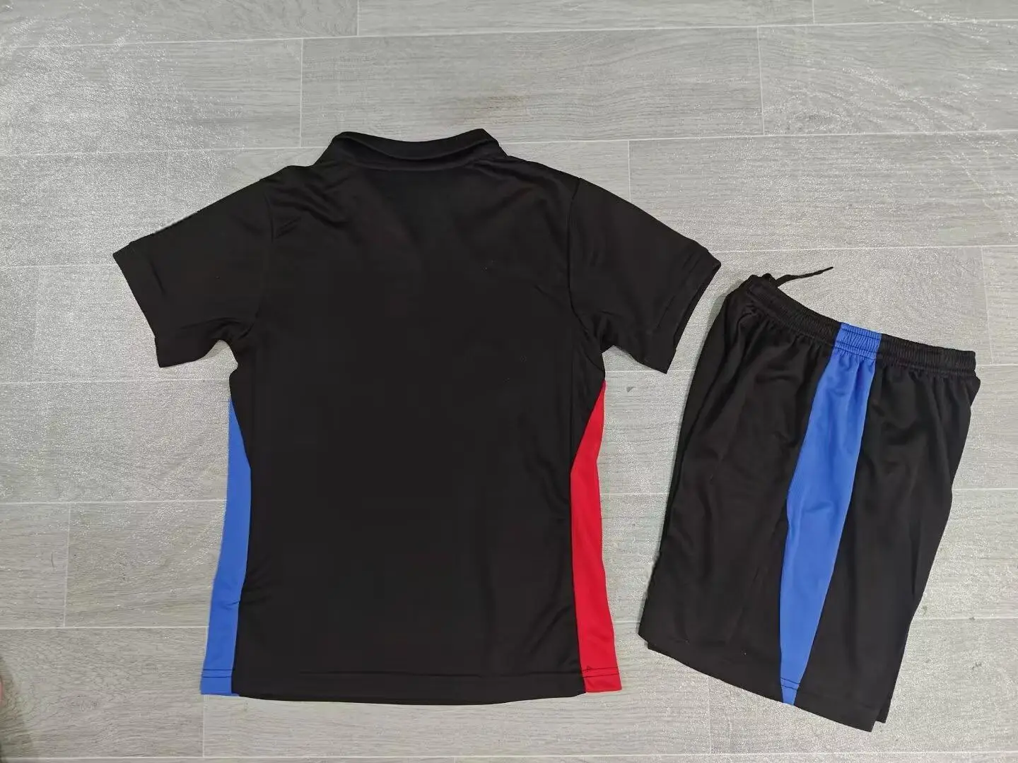 Short-sleeved Adult and Children's Football Training Suit Set