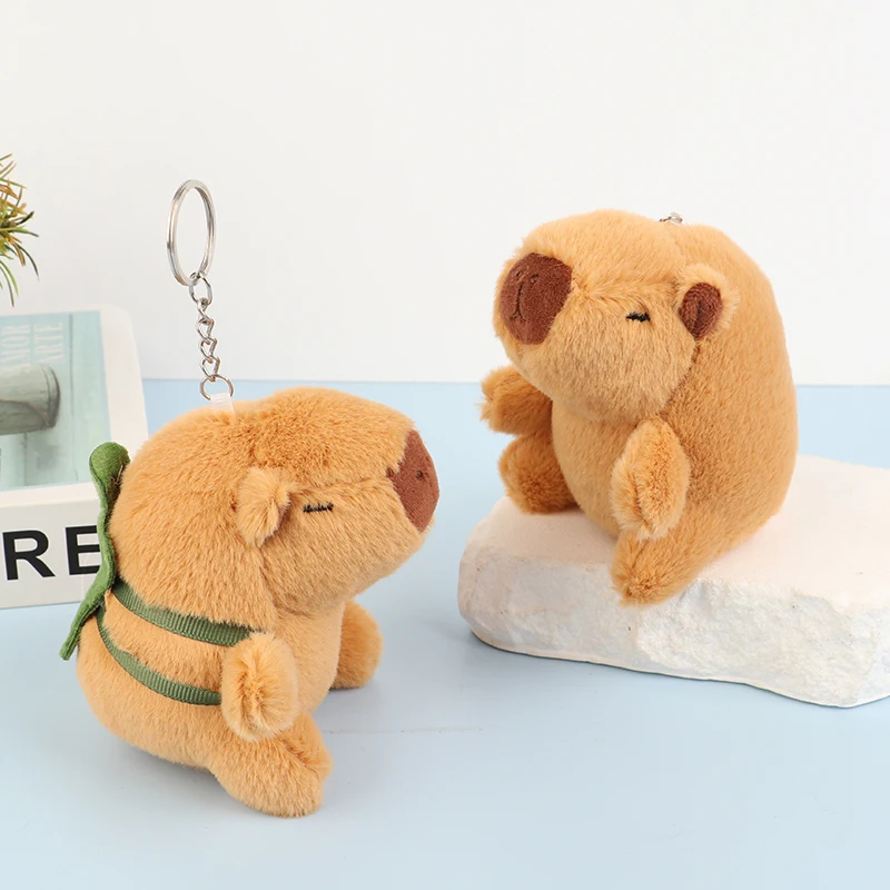 Vgvgaj Llavero De Peluche Capybara – Diseño Bonito Y Suave, Colgante Para Mochila, Llaves O Decoración – Regalo Para Todas Las Edades