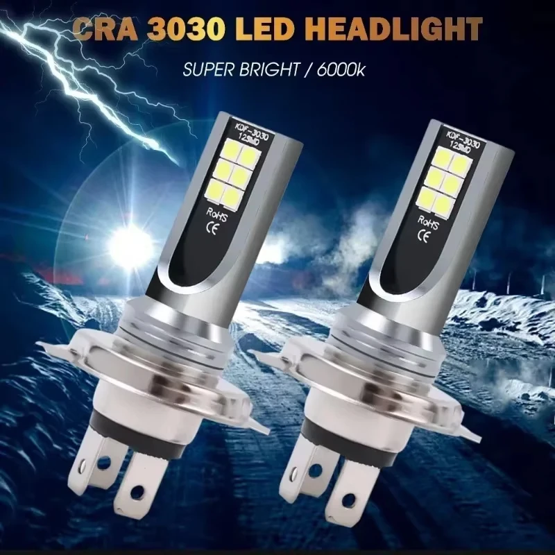 รูปสินค้า หลอดไฟหน้า LED H7 สว่างคมชัด สำหรับรถยนต์