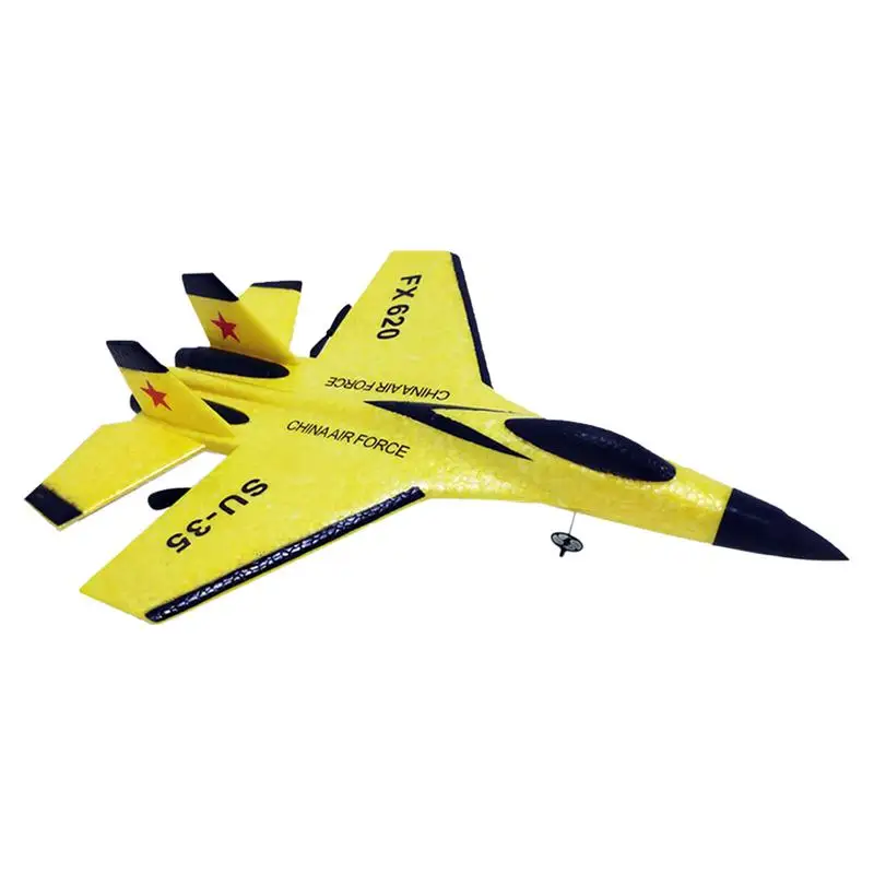 

RC Plane 2.4GHz 2 Channels Aircraft Ready To Fly Remote Control Airplane Easy To Fly RC Glider Outdoor Foam RC Airplane For