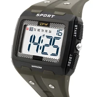 TPW Oversized Digital Watch Big Numbers Easy to Read 5ATM Water Resistant 2