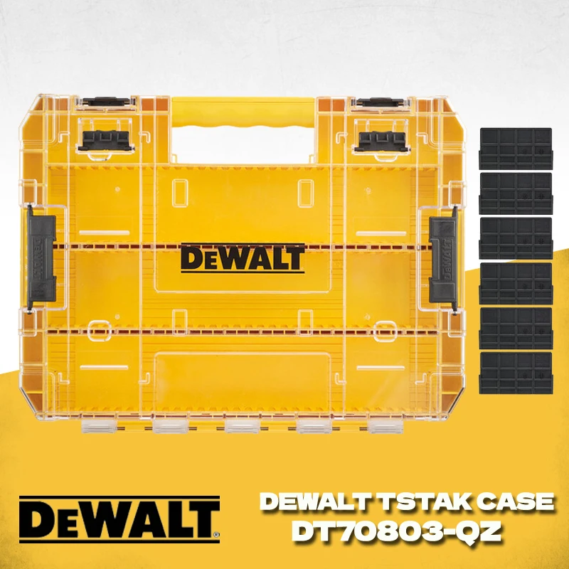 DEWALT TSTAK 터프 보관 케이스 드라이버 비트 부품 보관 상자 DT70800 DT70801 DT70803 DWAN2190 DT70839 DT70716