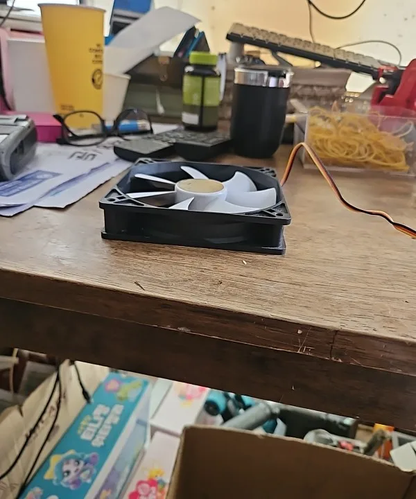 Manmu Fetival Pormotion 120mm Computer Fan Rainbow RGB/ High Cooling Performance Gaming PC Fan photo review