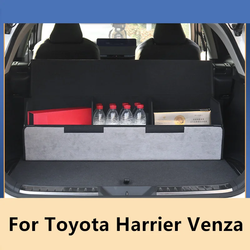 

Для Toyota Harrier Venza XU80 2020-2022 коробка для хранения в багажнике органайзер для хранения Складная Коробка для хранения модификационные принадлежности