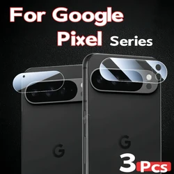 Premium Tempered Glass Camera Lens Protector - HD Clear, Scratch Resistant (3 Pack) (For Pixel 7A)