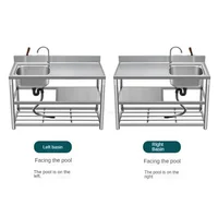 304 Stainless Steel Storage Kitchen Sink with Bracket Creative Home Three-layer Integrated Sink Basin Modern Kitchen Accessories 2