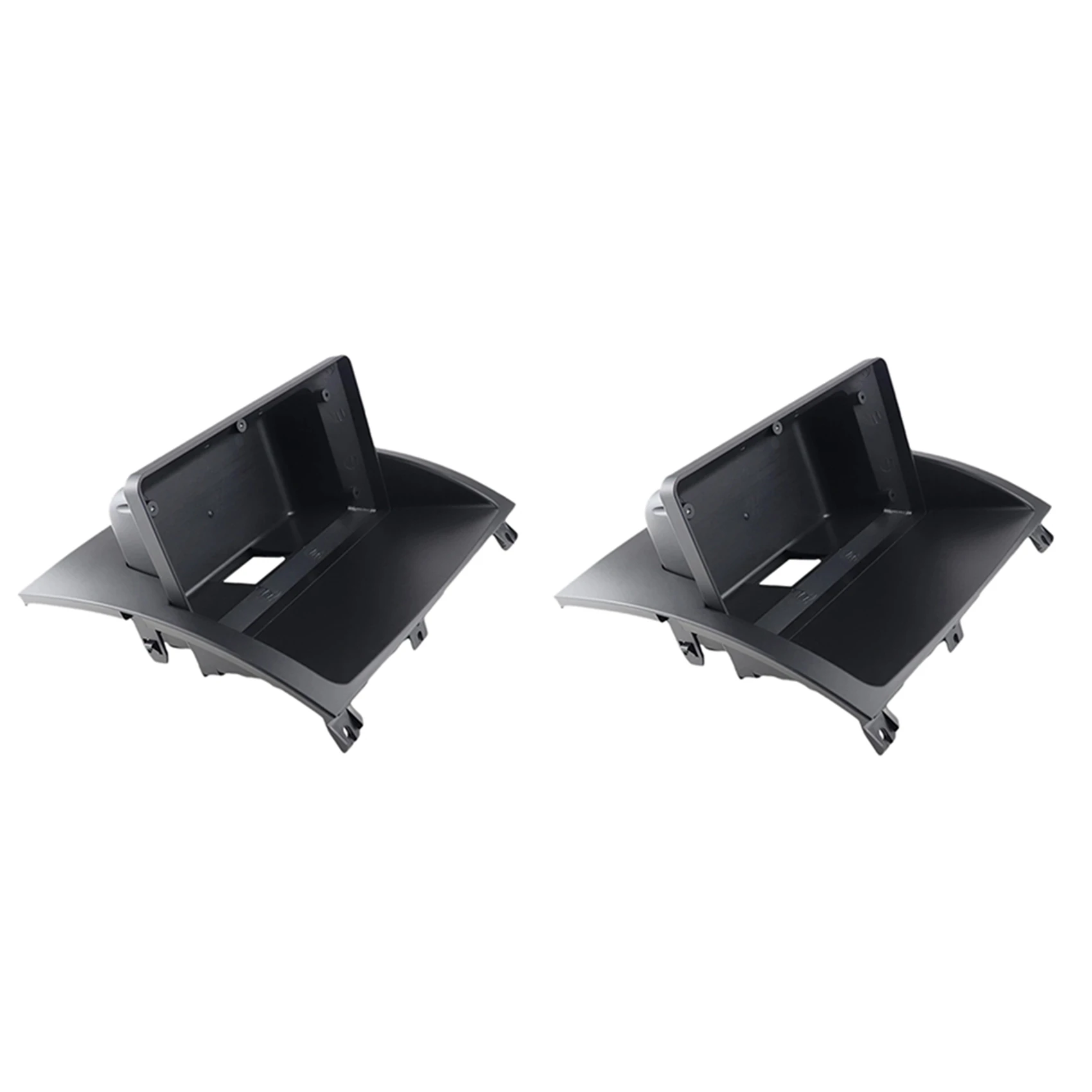 

2X 2 Din Car Radio Fascia for ROVER MG3 2010-2016 Stereo Frame Plate Adapter Mounting Dash Installation Bezel Trim Kit